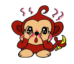 "Lavie" of the monkey sticker #3165093