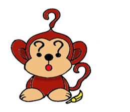 "Lavie" of the monkey sticker #3165096
