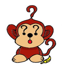 "Lavie" of the monkey sticker #3165096