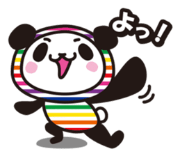 SHIMA-PAN the Stripey Panda (Japanese) sticker #3165587