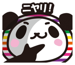 SHIMA-PAN the Stripey Panda (Japanese) sticker #3165589