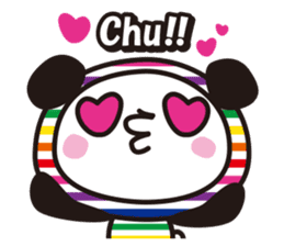 SHIMA-PAN the Stripey Panda (Japanese) sticker #3165600