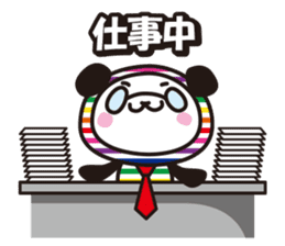 SHIMA-PAN the Stripey Panda (Japanese) sticker #3165606
