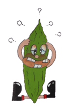 Okinawa Shisa and Goya sticker #3165636