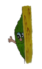 Okinawa Shisa and Goya sticker #3165641