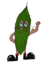 Okinawa Shisa and Goya sticker #3165644