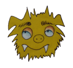 Okinawa Shisa and Goya sticker #3165655