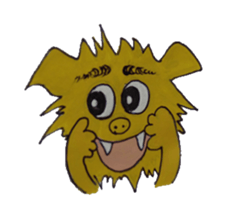 Okinawa Shisa and Goya sticker #3165658