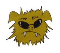 Okinawa Shisa and Goya sticker #3165660