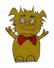 Okinawa Shisa and Goya sticker #3165661