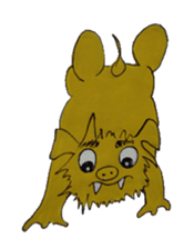 Okinawa Shisa and Goya sticker #3165663