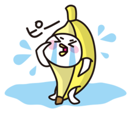 BANAZO the Banana costume (Japanese) sticker #3165874