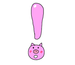 kawaii pigs and cute pigs 2. sticker #3166113