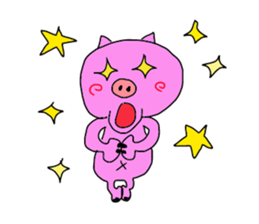 kawaii pigs and cute pigs 2. sticker #3166144