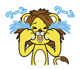 C.H.Lion Rag baby sticker #3167268