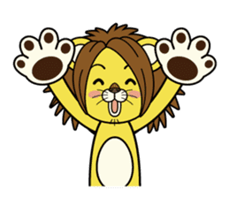 C.H.Lion Rag baby sticker #3167270