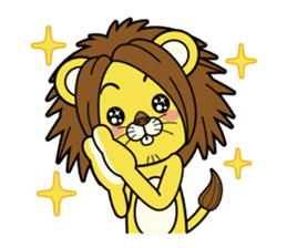 C.H.Lion Rag baby sticker #3167274