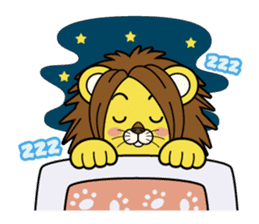C.H.Lion Rag baby sticker #3167279