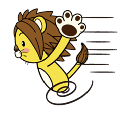 C.H.Lion Rag baby sticker #3167280
