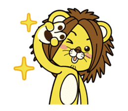 C.H.Lion Rag baby sticker #3167283