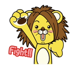 C.H.Lion Rag baby sticker #3167286