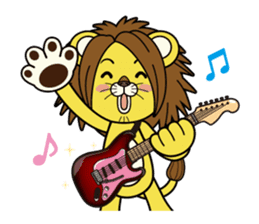 C.H.Lion Rag baby sticker #3167287