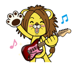 C.H.Lion Rag baby sticker #3167287