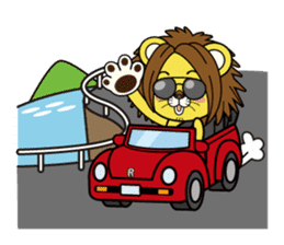 C.H.Lion Rag baby sticker #3167291