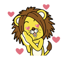 C.H.Lion Rag baby sticker #3167292