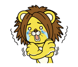 C.H.Lion Rag baby sticker #3167293