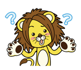 C.H.Lion Rag baby sticker #3167295
