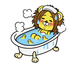 C.H.Lion Rag baby sticker #3167296