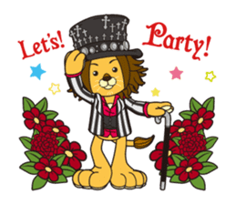 C.H.Lion Rag baby sticker #3167299