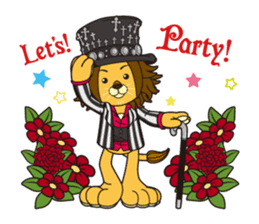 C.H.Lion Rag baby sticker #3167299