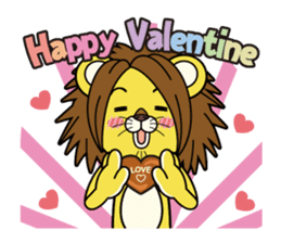 C.H.Lion Rag baby sticker #3167304