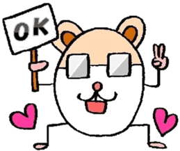 Mischievous hamster(global) sticker #3167954