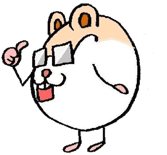 Mischievous hamster(global) sticker #3167957