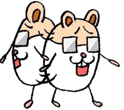 Mischievous hamster(global) sticker #3167968