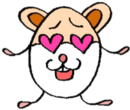 Mischievous hamster(global) sticker #3167969
