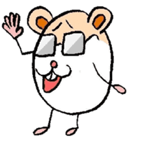 Mischievous hamster(global) sticker #3167976