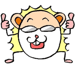 Mischievous hamster(global) sticker #3167977