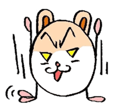Mischievous hamster(global) sticker #3167978