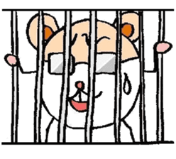 Mischievous hamster(global) sticker #3167981