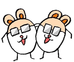 Mischievous hamster(global) sticker #3167985