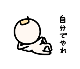 Sketchy angel. sticker #3167999