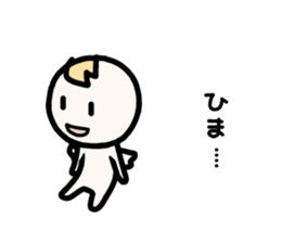 Sketchy angel. sticker #3168021