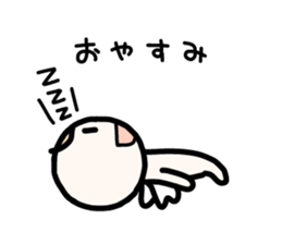 Sketchy angel. sticker #3168024