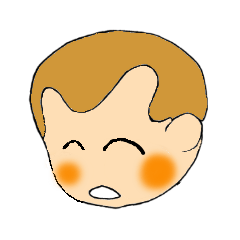 It is a sticker of monkey