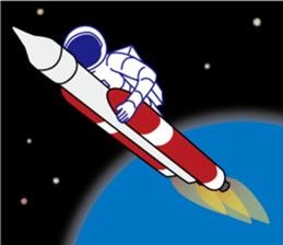 Mr.Astronaut sticker #3168814