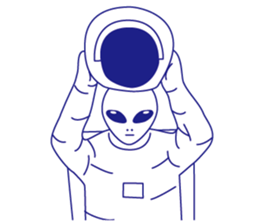 Mr.Astronaut sticker #3168822